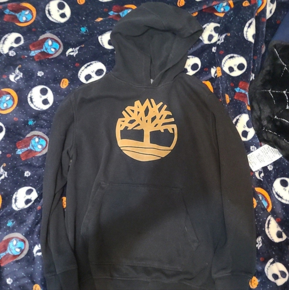 Timberland Black Hoodie Sweater for big boy